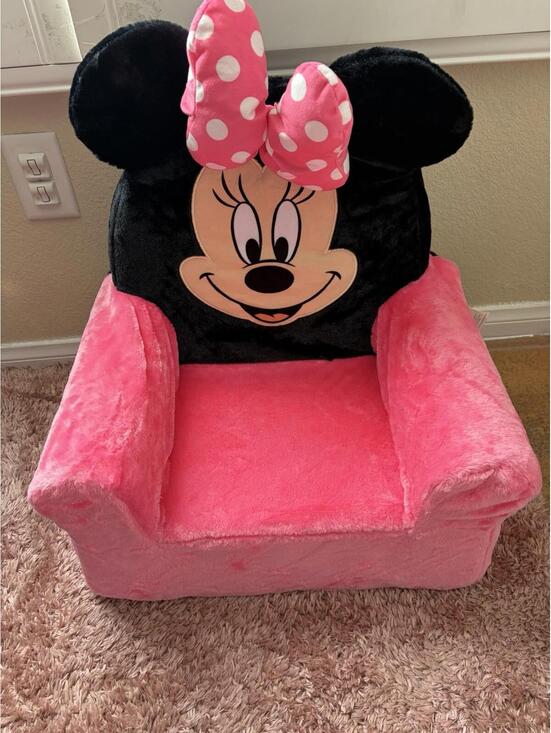 Disney Other - Disney Minnie Mouse Plush Toddler Chair Excellent Condition